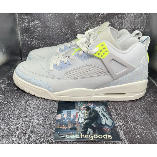 Nike Men's SIZE 11.5 Jordan Spizike Low Photo Blue Volt Sail Coconut IB4464-025