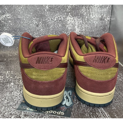 Nike SB Dunk Low Pro Dark Team Red Olive Men's Size11.5 -BRAND NEW$85