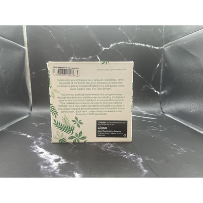 Zippo 25th Anniversary "Mysteries of the Forest" Limited Edition Set - Woodchuck