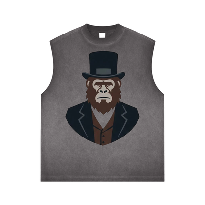 Reverse Washed Tank Top