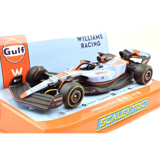 Scalextric "Gulf" Williams FW45 -Alex Albon DPR 1/32 Formula 1 F1 Slot Car C4559