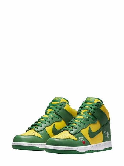 Nike Supreme x Dunk SB High By Any Means - “Brazil