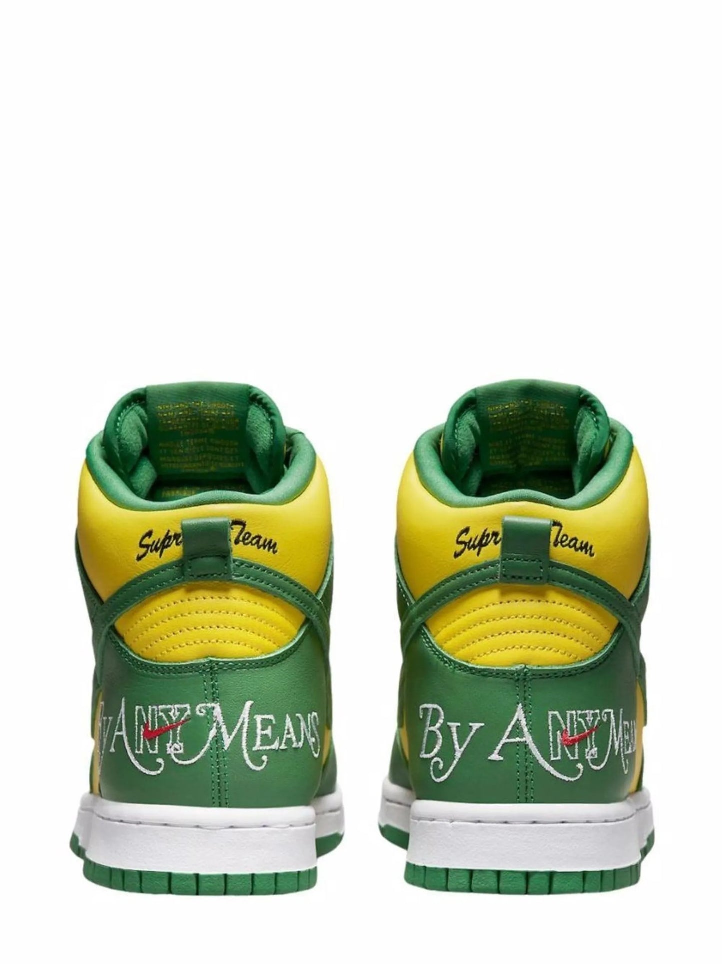 Nike Supreme x Dunk SB High By Any Means - “Brazil