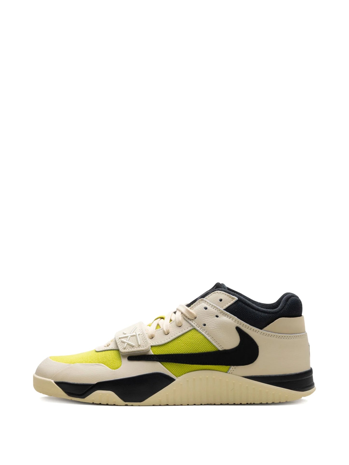 Jordan x Travis Scott Jumpman Jack TR "Muslin/Black/Bright Cactus" sneakers