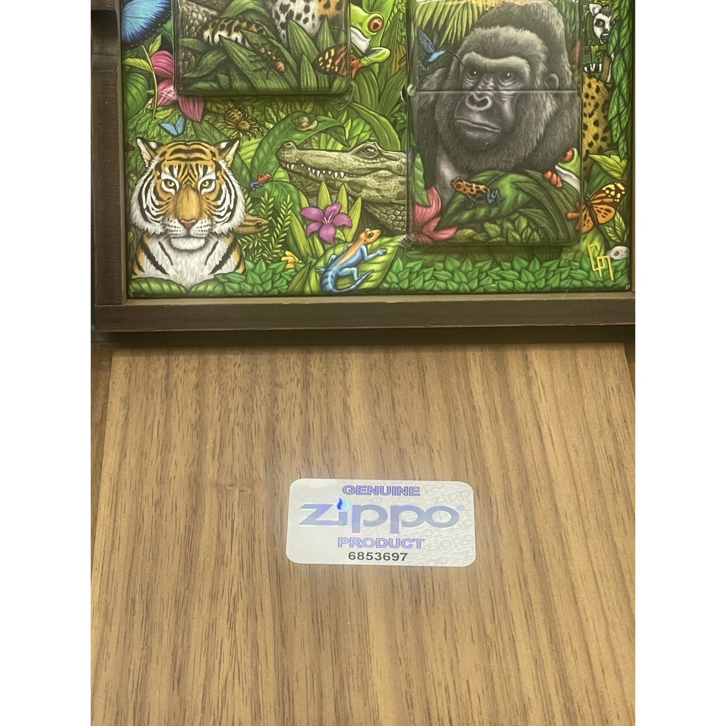 Zippo 25th Anniversary "Mysteries of the Forest" Limited Edition Set - Woodchuck