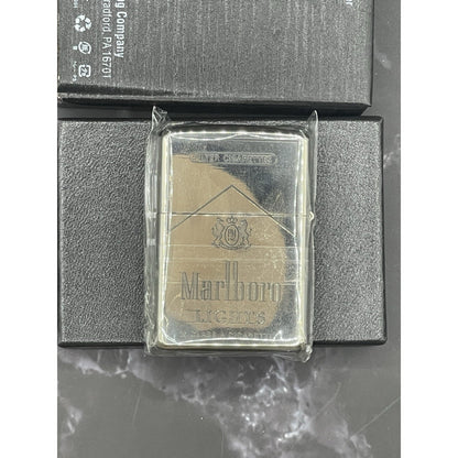 RARE 2022 Zippo Marlboro Lights Japan Limited Edition - New In Box Sealed - 50th