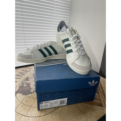 adidas Originals Jabbar OG LO Off White Dark Green IH5298 Men's Size 11.5