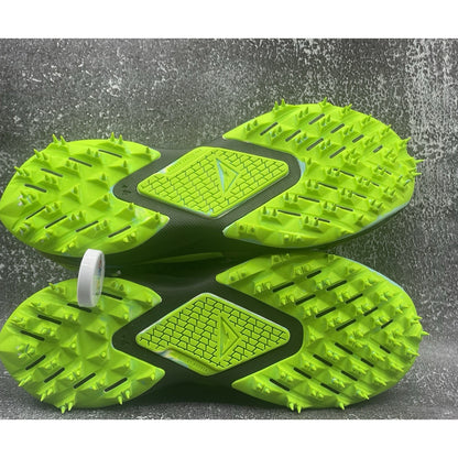 NIKE x OFF-WHITE Waffle Racer Electric Green Size 8W Brand New (Deadsttock)