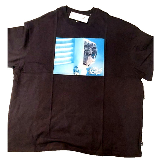 PUMA Men's Hoops X E.T. Graphic T-Shirt, Black, Size XXL