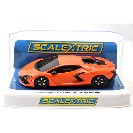 Scalextric Arancio Apodis (Orange) Lamborghini Revuelto DPR 1/32 Slot Car C4523