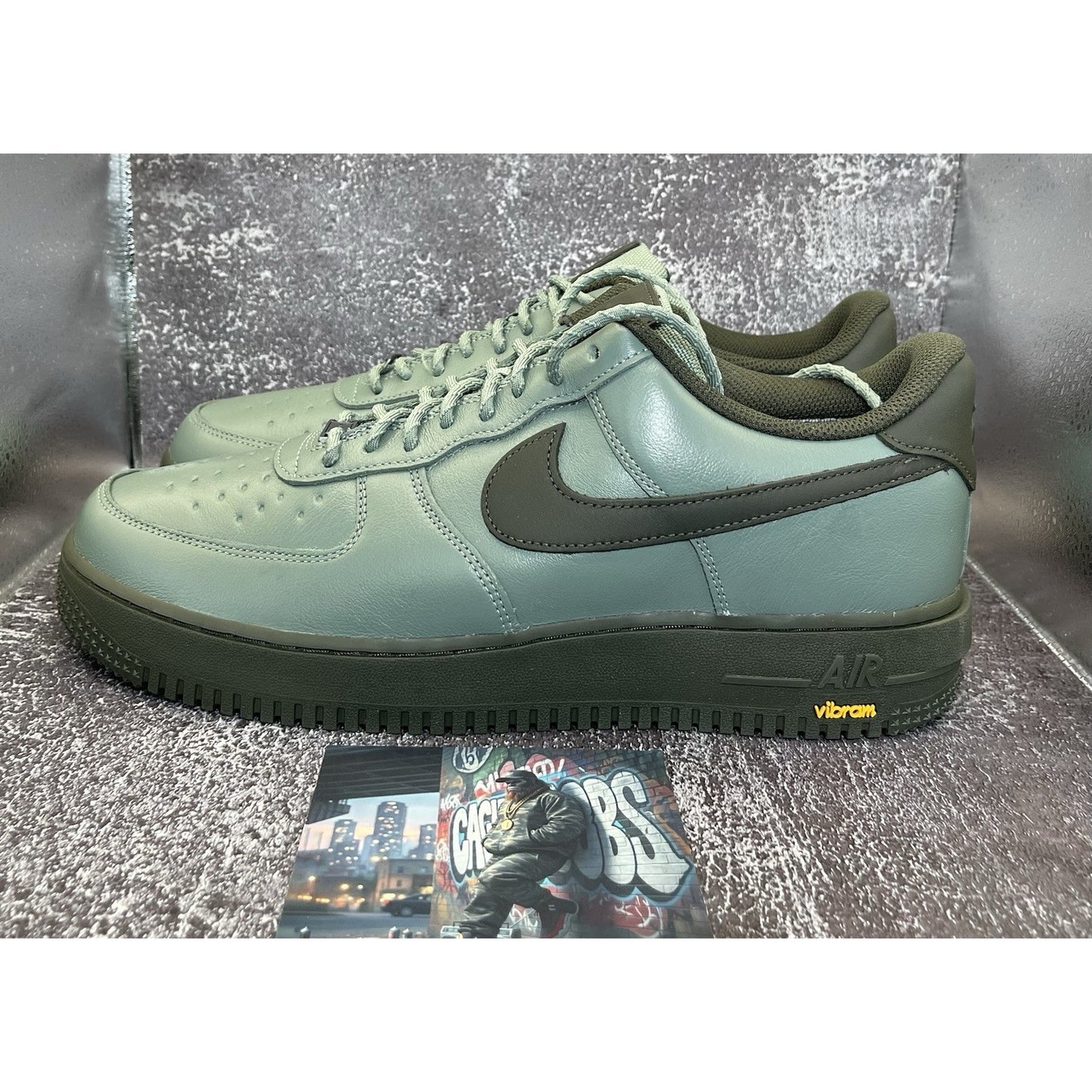 Size 11.5 - Nike Air Force 1 GORE-TEX Clay Green/Speed Yellow/Hot Deal