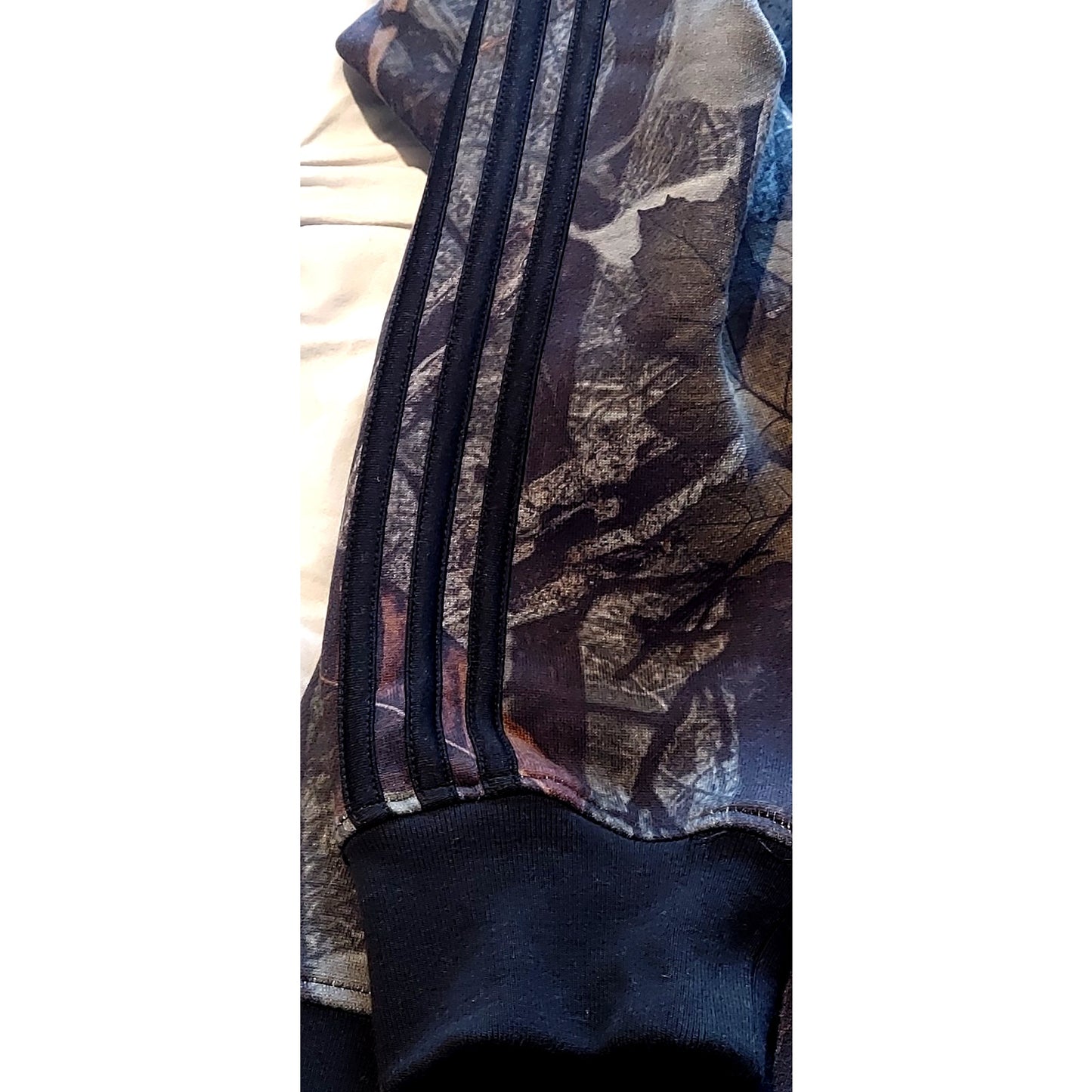 Adidas Camo Hooded Full-Zip 2XL