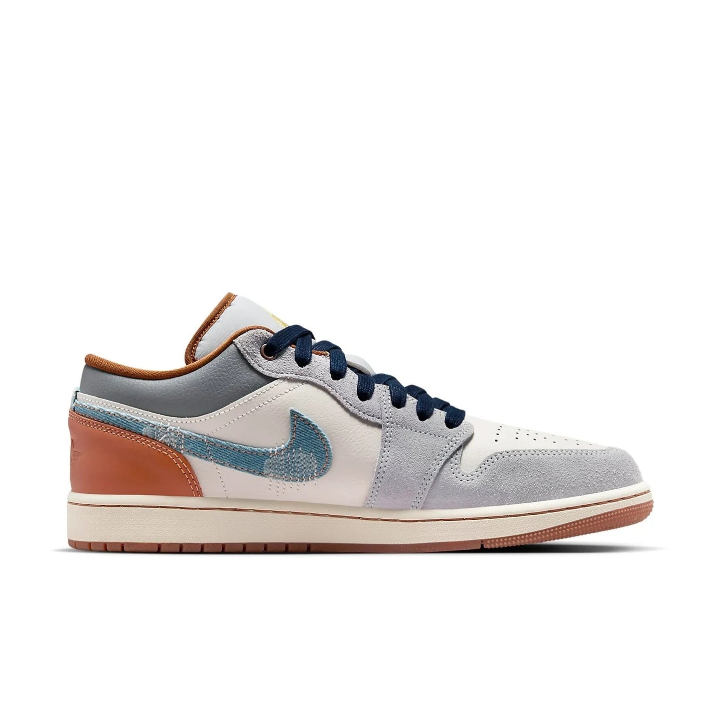 Air Jordan 1 Low SE Mens Size 8.5 / Women 10 FZ5042-041 Repaired Denim New