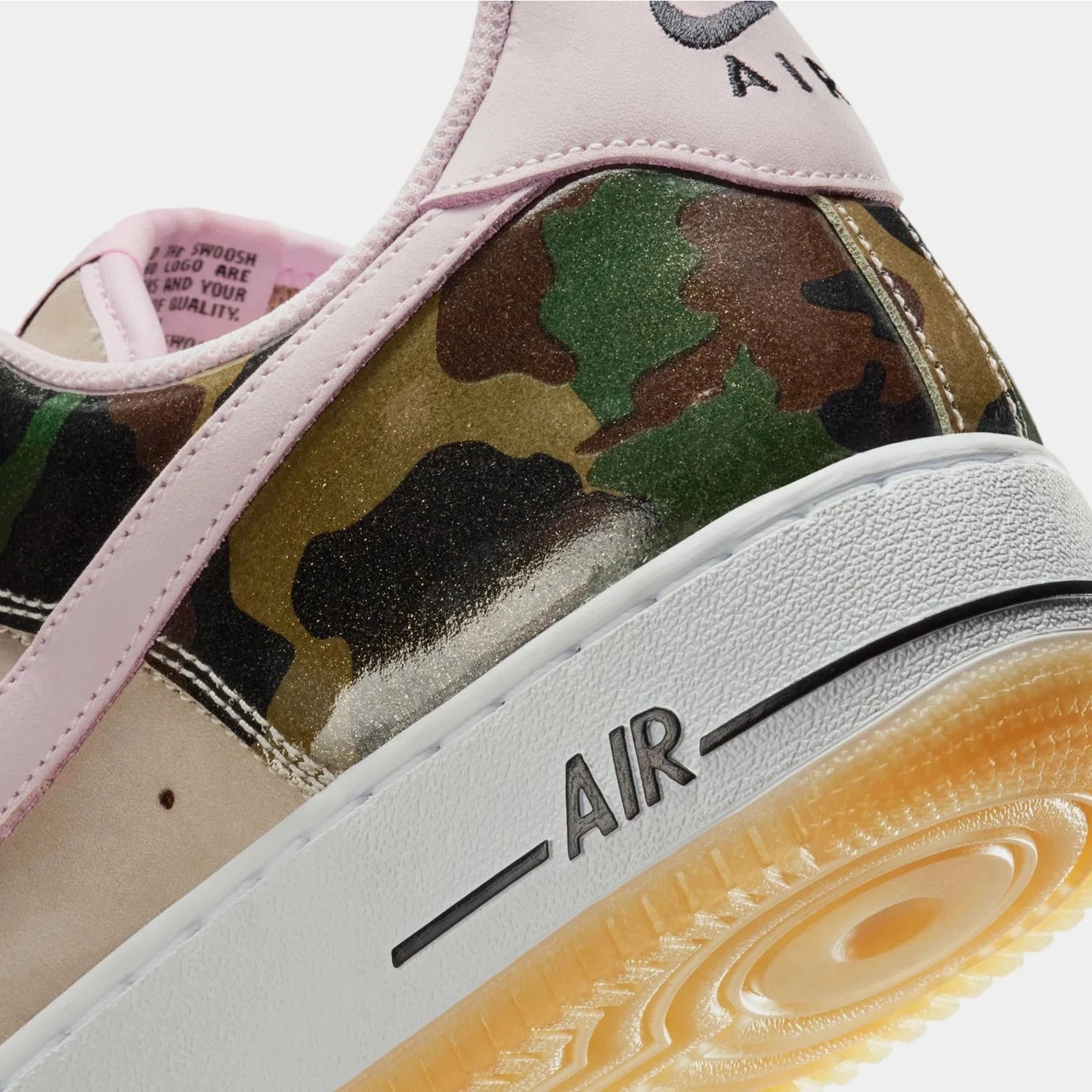 Nike Air Force 1 Low Patent Camo 12M