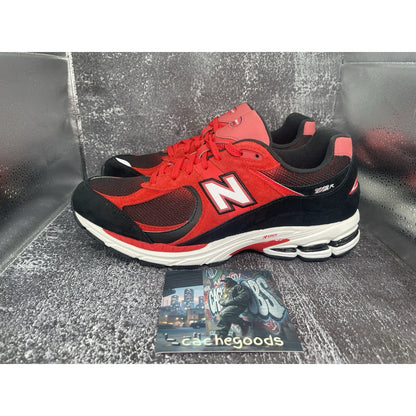 Mens New Balance True Red White Black Retro 2002R Suede Run U2002RZA New Sz 11.5
