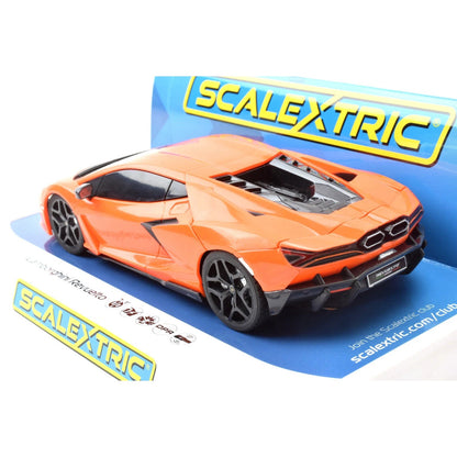 Scalextric Arancio Apodis (Orange) Lamborghini Revuelto DPR 1/32 Slot Car C4523