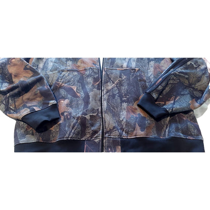 Adidas Camo Hooded Full-Zip 2XL