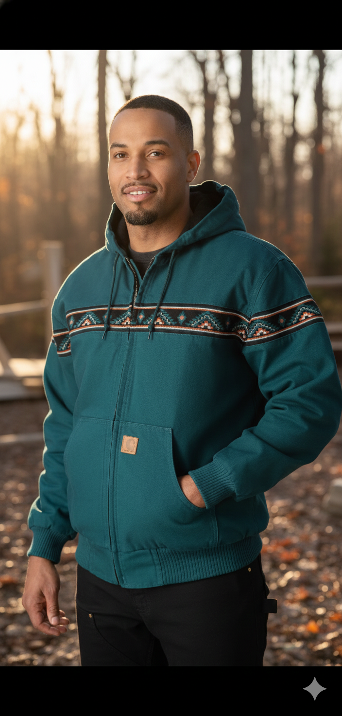 Limited Edition Carhartt Montana Jacket 50th Anniversary Southwest Aztec