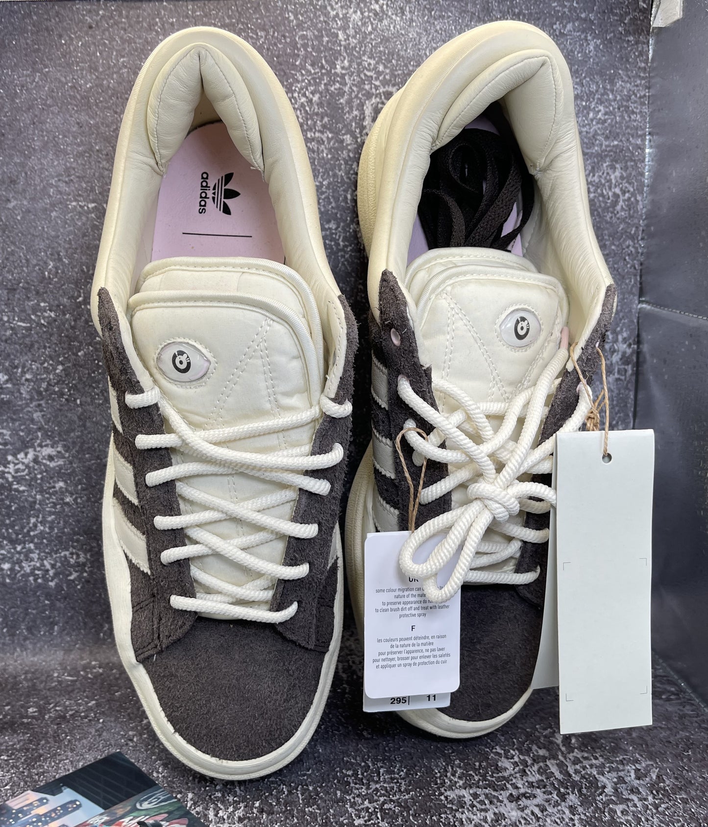 Bad Benny x Adidas Campus 00s Dark Brown Cream - Size 11.5M (No Box)
