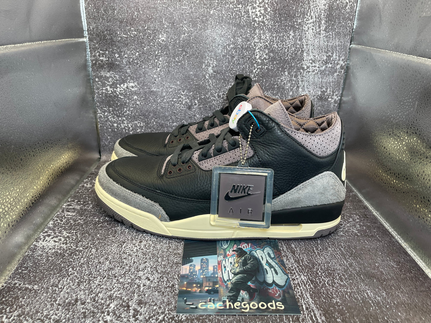 Air Jordan 3 Retro A Ma Maniére Violet Ore FZ4811-001 - Size 11.5W (No Box)