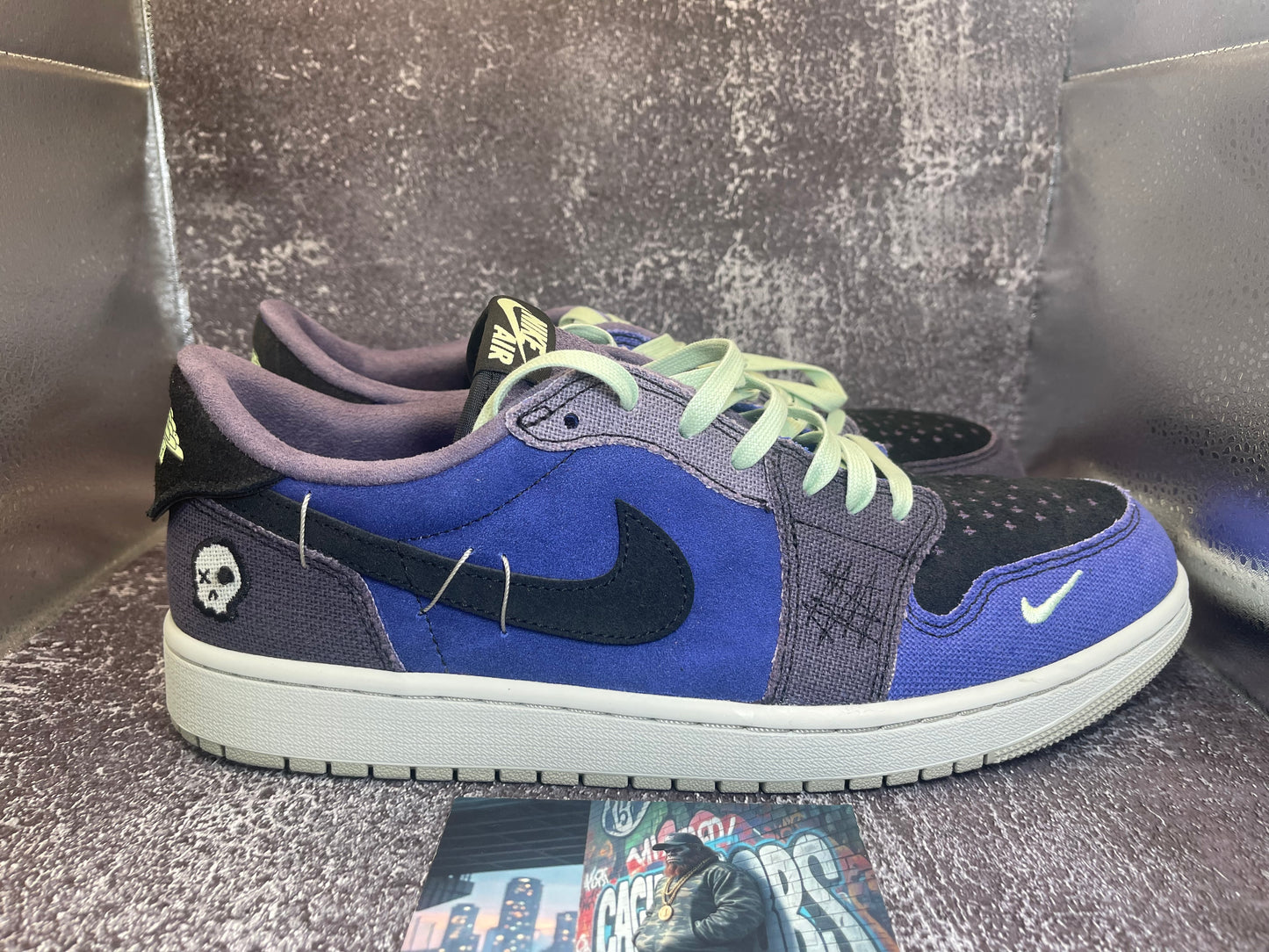 Nike Air Jordan 1 Retro Low OG Zion Williamson Voodoo Alternate IH2309-500 - Size 12M (No Box)