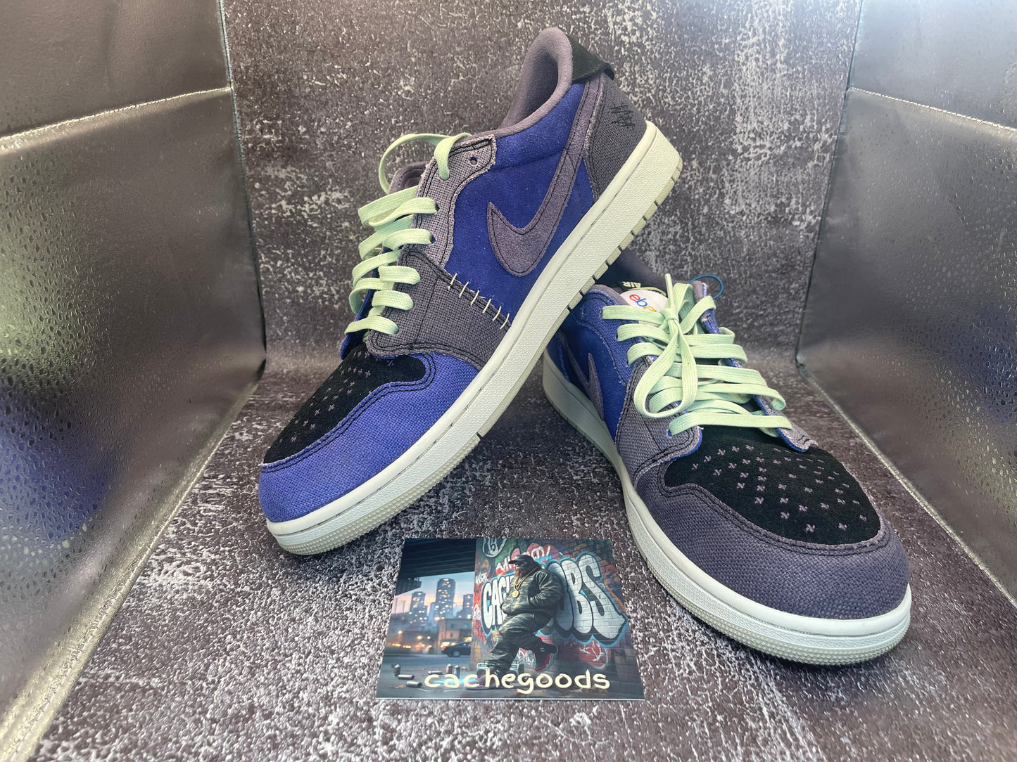 Nike Air Jordan 1 Retro Low OG Zion Williamson Voodoo Alternate IH2309-500 - Size 12M (No Box)