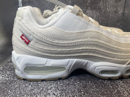 Nike Air Max 95 OG x Levi's Ecru Light Orewood Brown HM4743-100 - Size 11.5M (No Box)