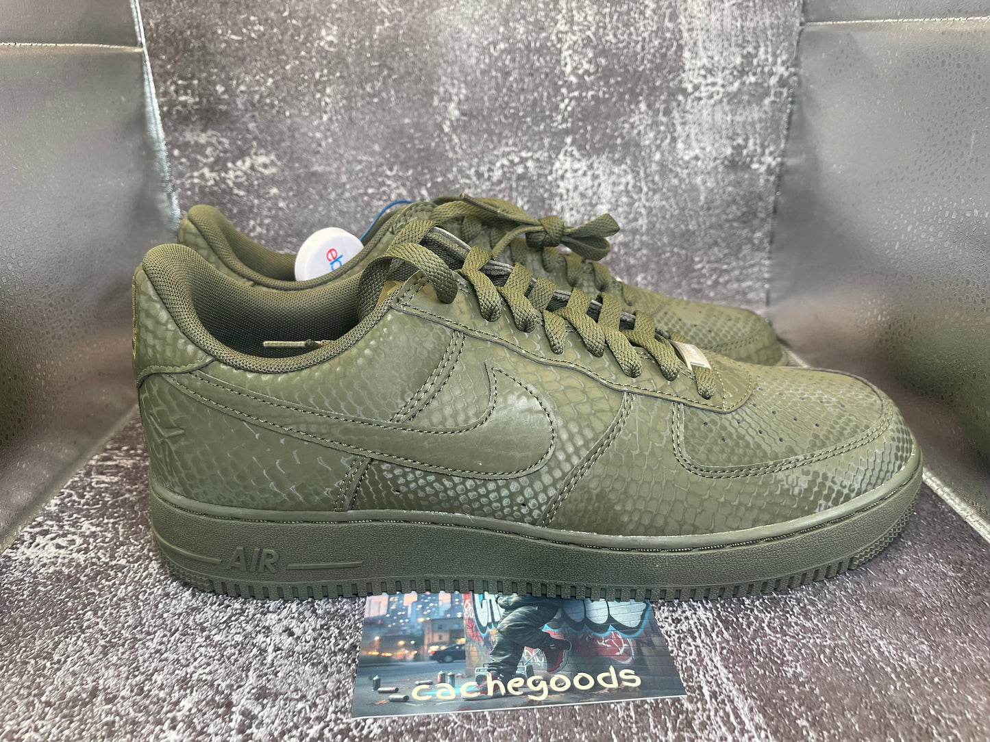 Nike Air Force 1 Low "Kobe" Cargo Khaki Green IB0018-301 - Size 11.5M