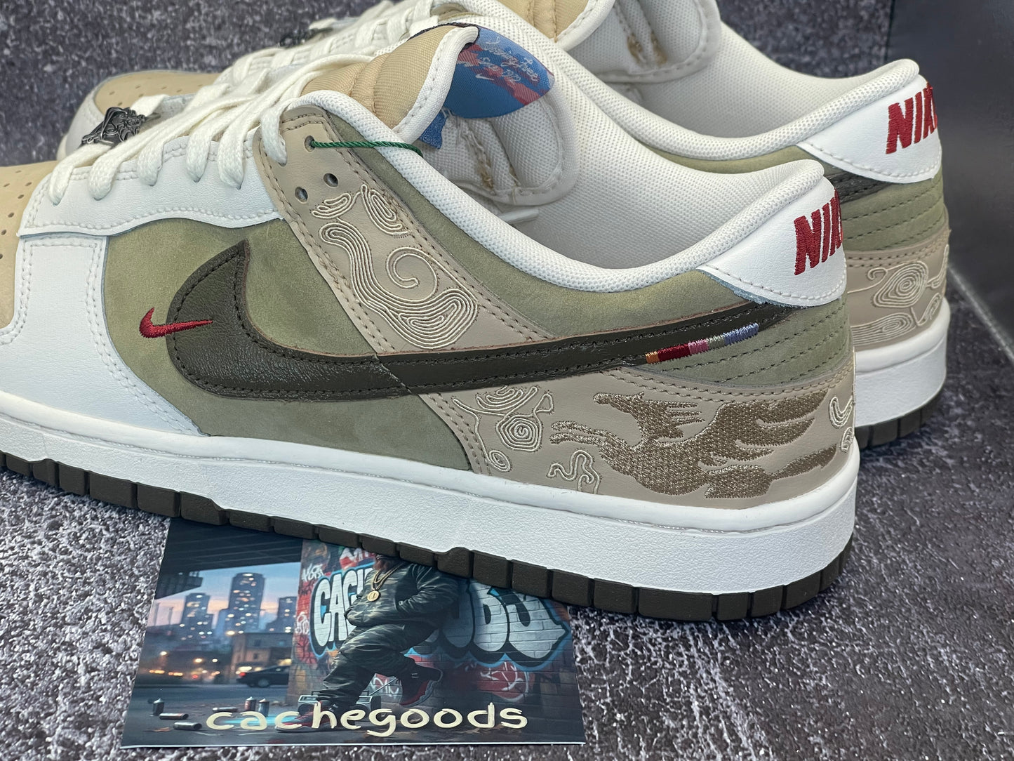 Nike Dunk Low Pegasus Pack CNY IQ1118-220 - Size 11.5M