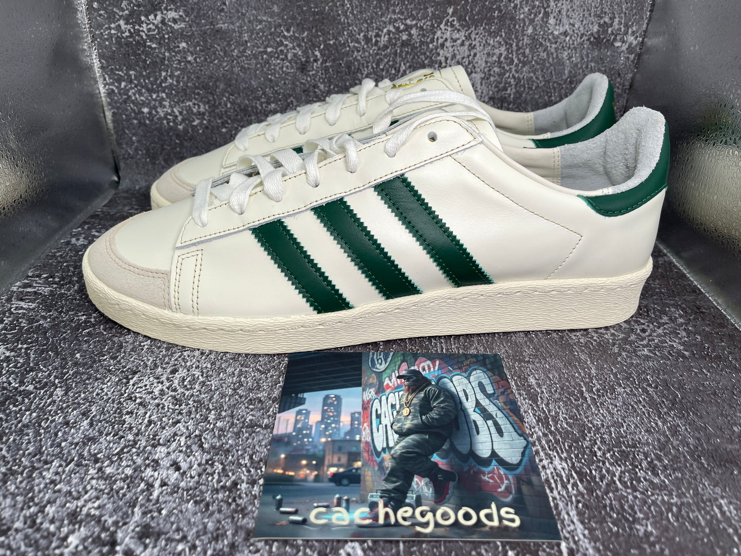 adidas Originals Jabbar Low OG Men's Shoes - Off White/Green