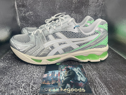 ASICS Gel-Kayano 14 'Silver/Lime' Men's Sneakers