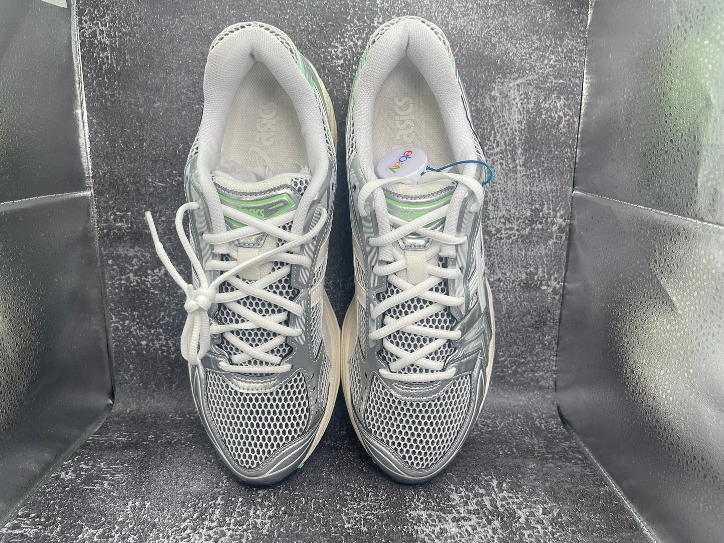 ASICS Gel-Kayano 14 'Silver/Lime' Men's Sneakers