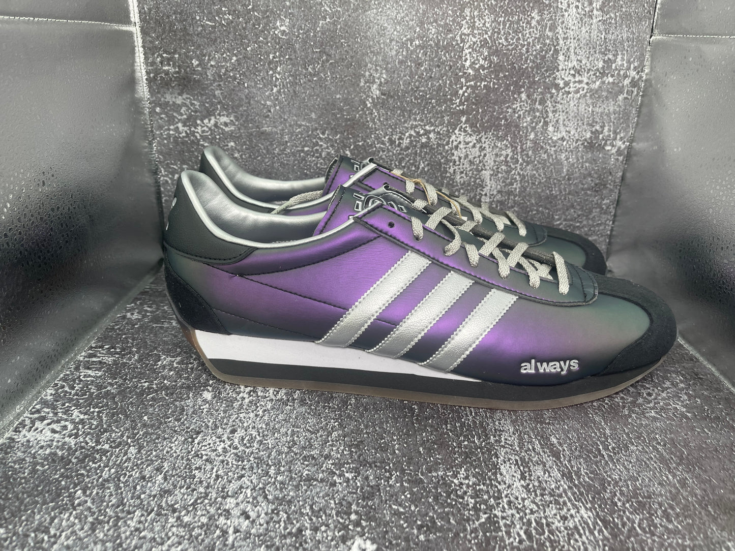 adidas Originals Country x Always 'Iridescent Purple' Sneakers