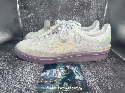 adidas Campus 80s x Youth of Paris 'White' Low Sneakers