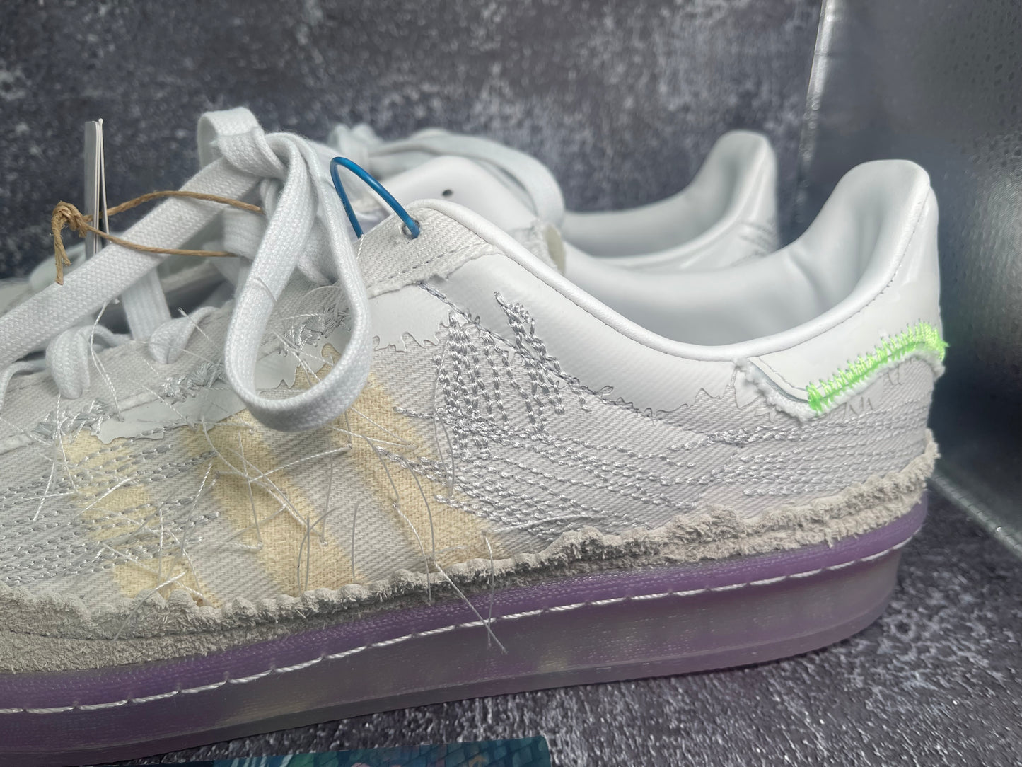 adidas Campus 80s x Youth of Paris 'White' Low Sneakers