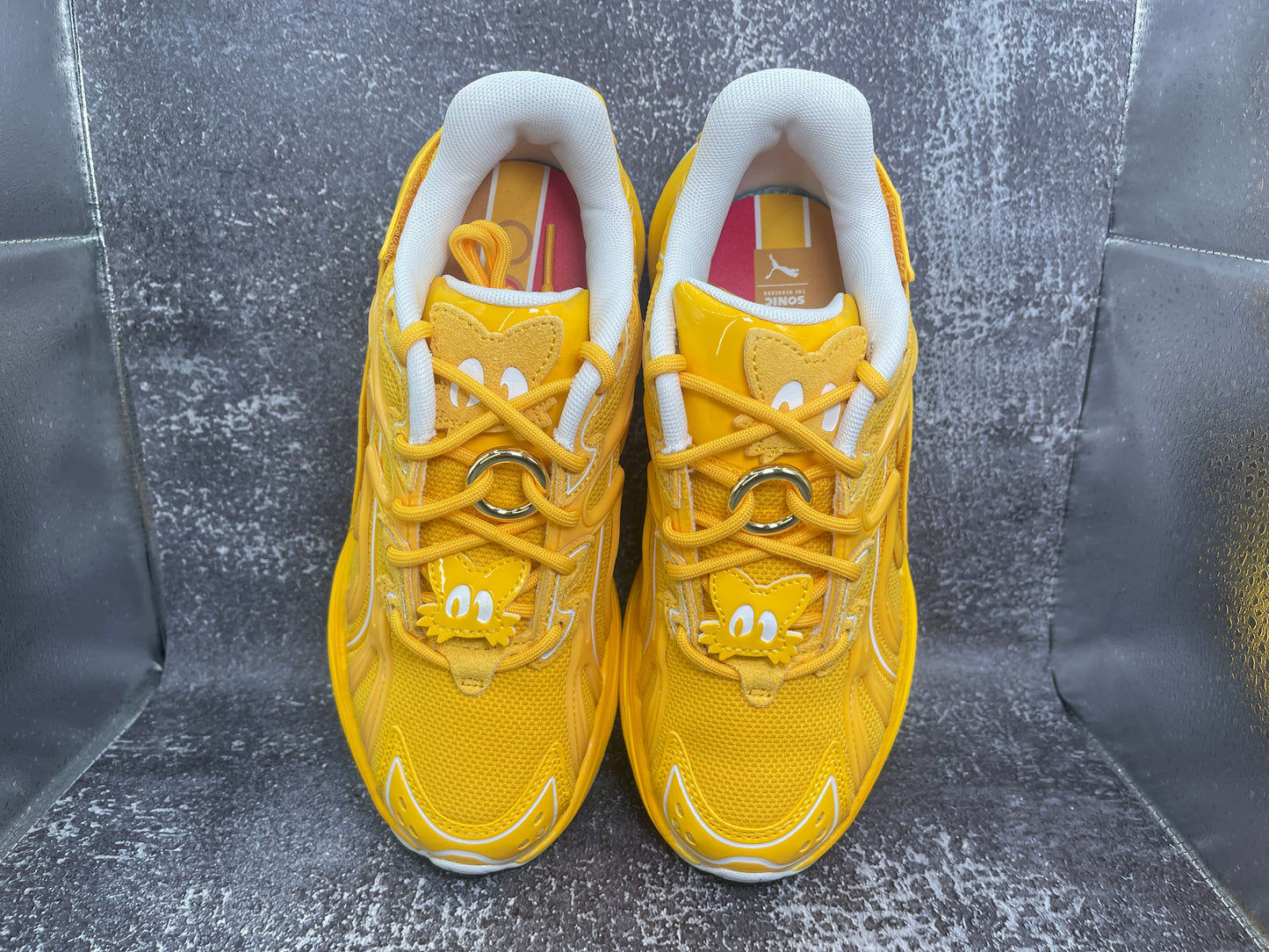 PUMA Inverse x Sonic the Hedgehog 'Tails' - Yellow Sizzle/White/Orange