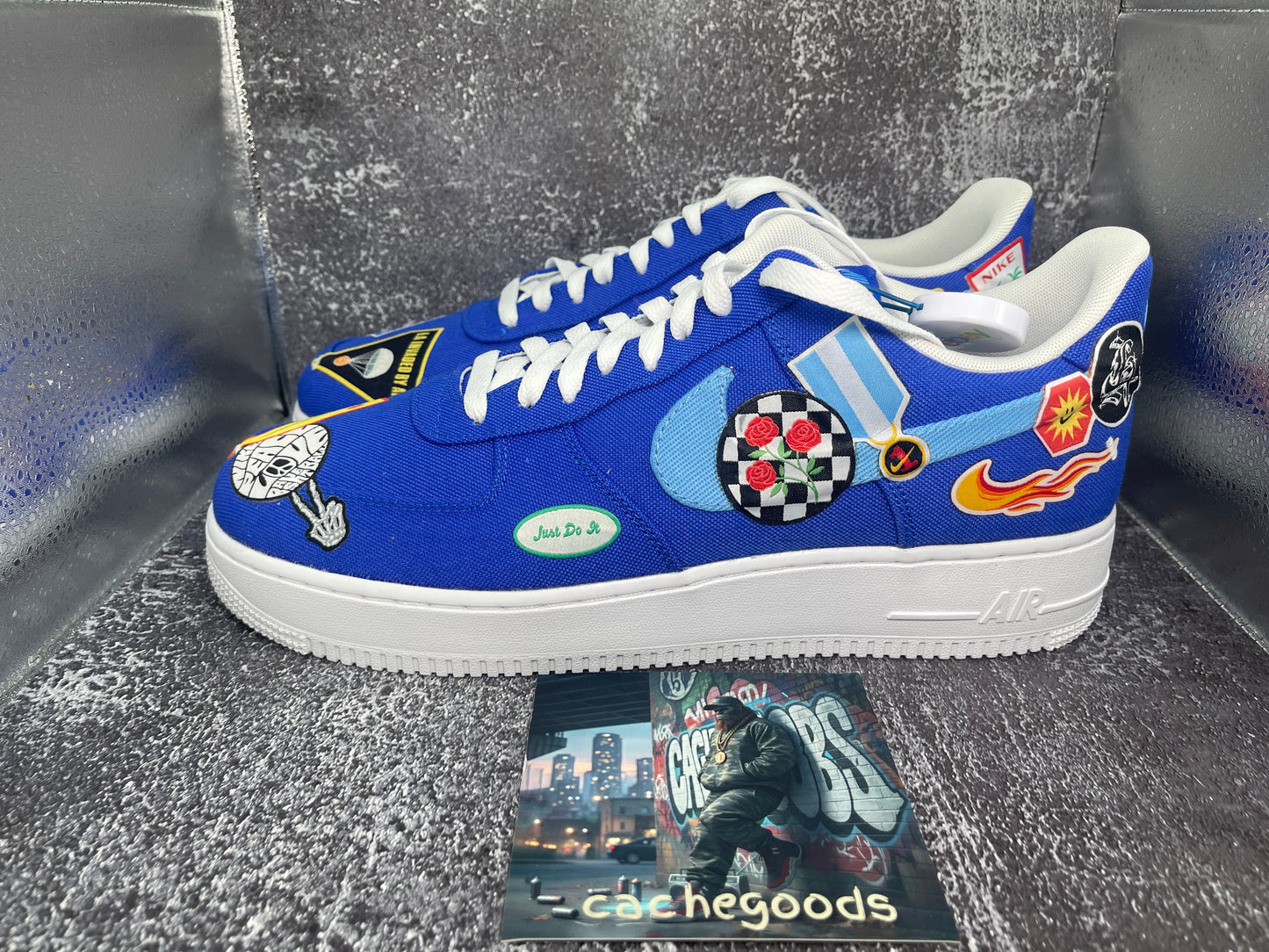 Nike Air Force 1 '07 'Patched Up - Los Angeles' Men's Sneakers