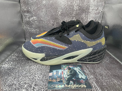 PUMA All Pro Nitro Z 'E.T.' Men's Basketball Sneakers - Electro Blue/Black