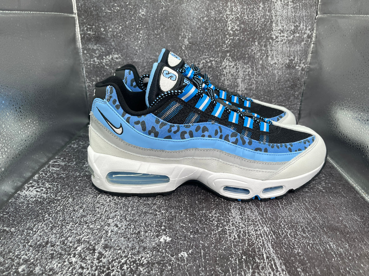 Nike Air Max 95 'Spelman Yardrunners' Men's Sneakers - Blue Leopard