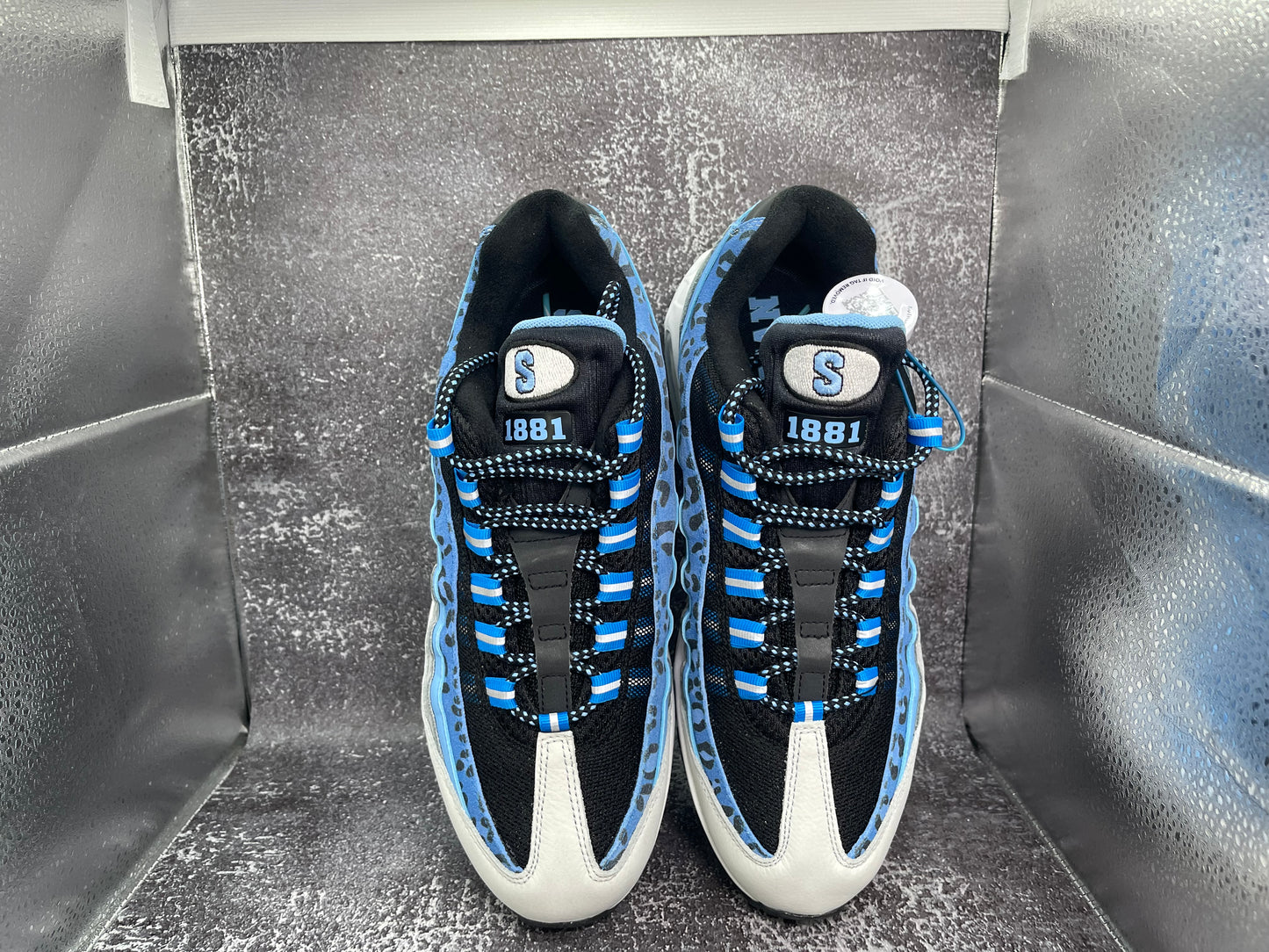 Nike Air Max 95 'Spelman Yardrunners' Men's Sneakers - Blue Leopard