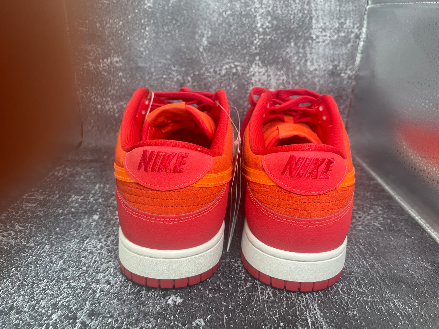 Nike Dunk Low 'ATL' Men's Sneakers - University Red/Bright Crimson