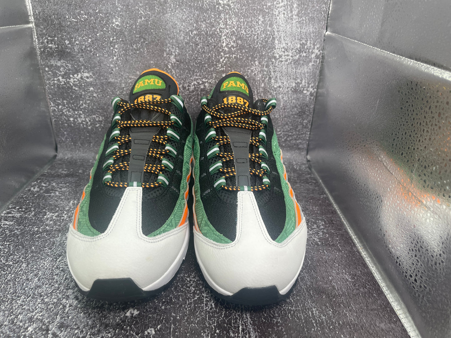 Nike Air Max 95 'FAMU Yardrunners' Men's Sneakers - Orange Horizon/Green