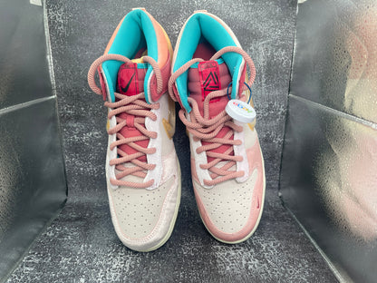 Social Status x Nike Dunk Mid 'Strawberry Milk' Sneakers