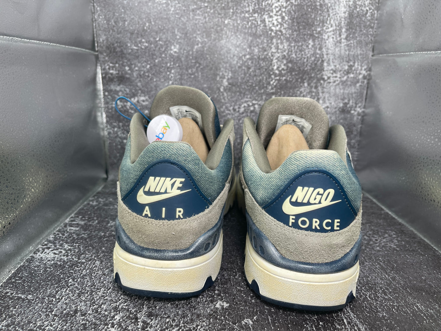Levi's x Nigo x Nike Air Force 3 Low 'Olive Grey'