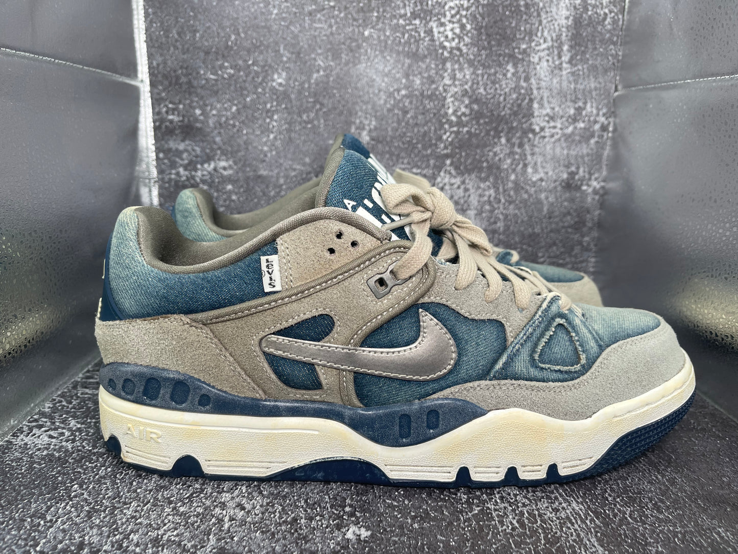 Levi's x Nigo x Nike Air Force 3 Low 'Olive Grey'