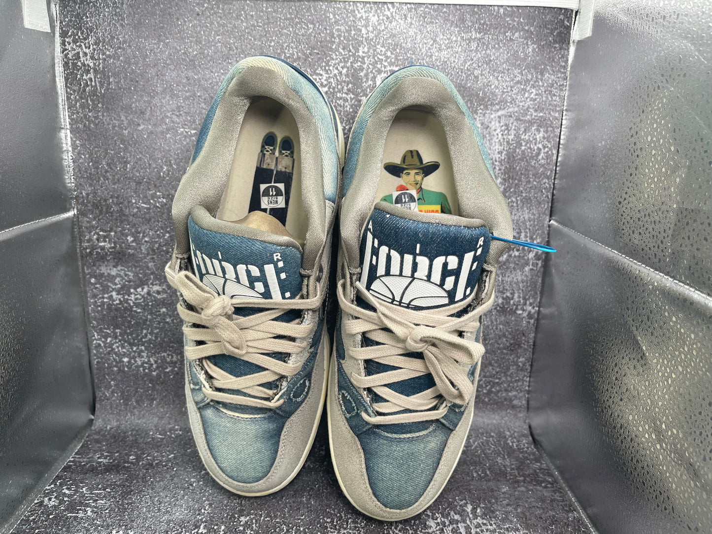 Levi's x Nigo x Nike Air Force 3 Low 'Olive Grey'