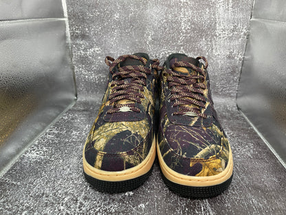 Nike Air Force 1 '07 RealTree 'Black/Gum Yellow' Men's Sneaker