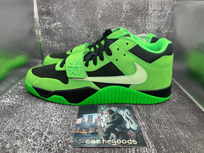 Jordan Travis Scott CJ1 T-Rex Green Spark