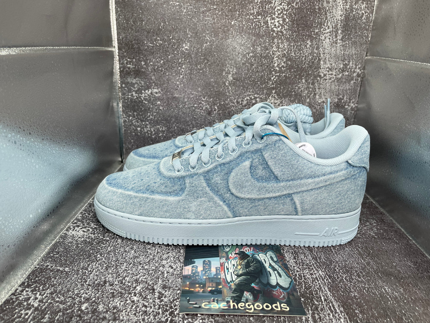 Ja Morant x Nike Air Force 1 Low "Denim" IQ9773-400