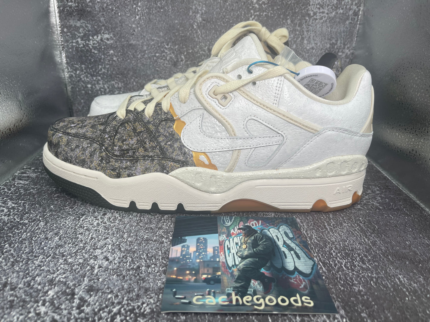 NIGO® x Nike Air Force 3 Low SP "Kintsugi" Phantom HQ0261-001